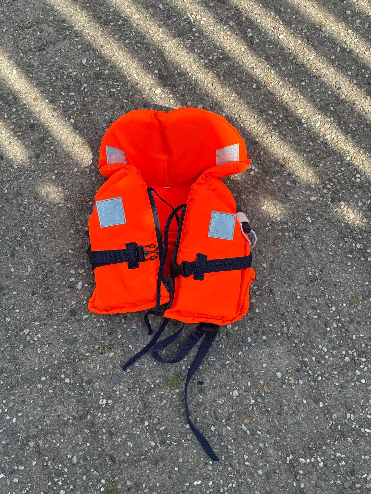 Hema Reddingsvest 100N - Oranje (20-30 kg), Verzenden, Gebruikt, Kind, Reddingsvest of Zwemvest
