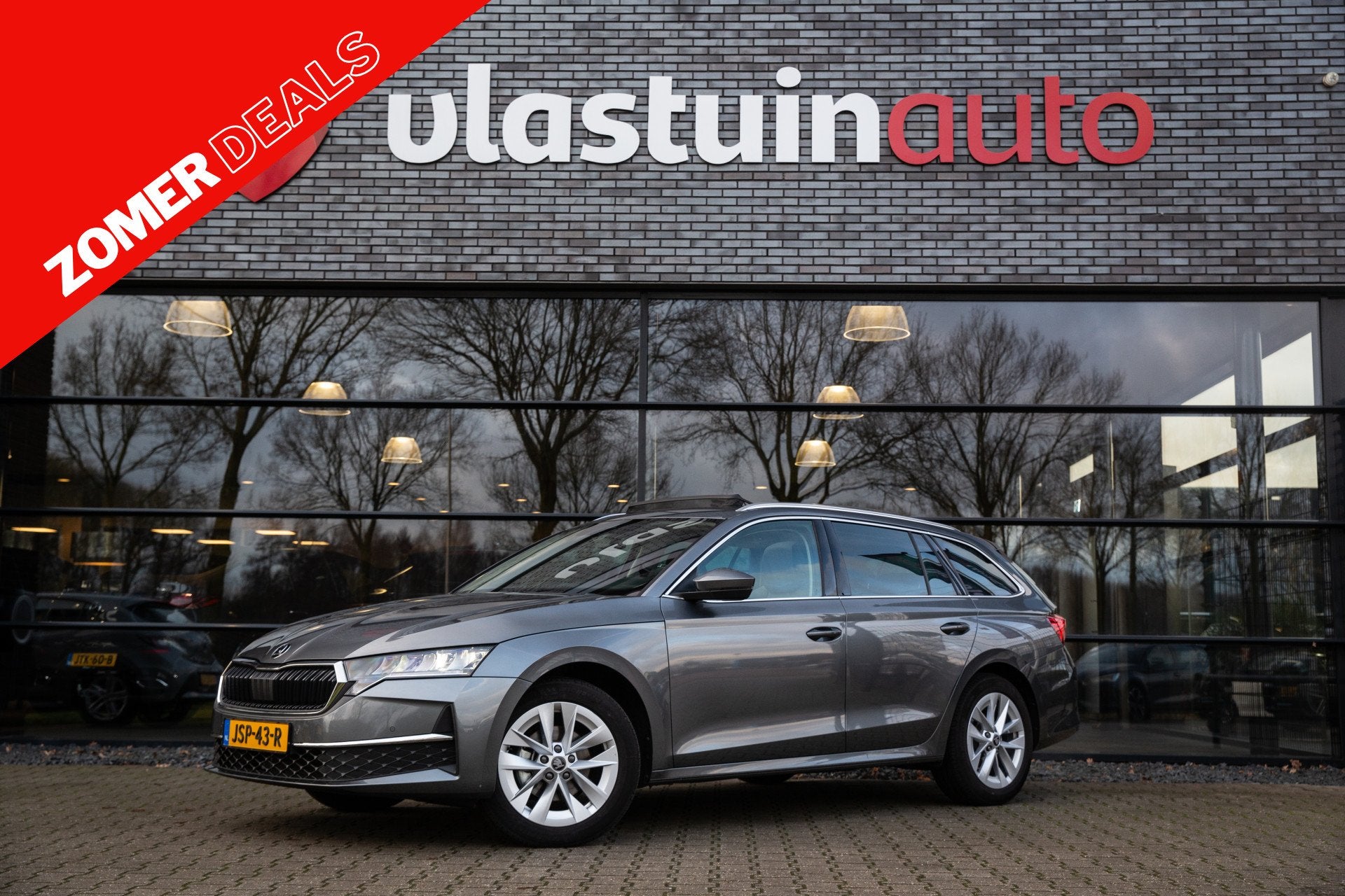 Skoda Octavia Combi 1.5 TSI MHEV Business Edition , Panorama, Auto's, Skoda, Stof, 4 cilinders, 1500 kg, Octavia