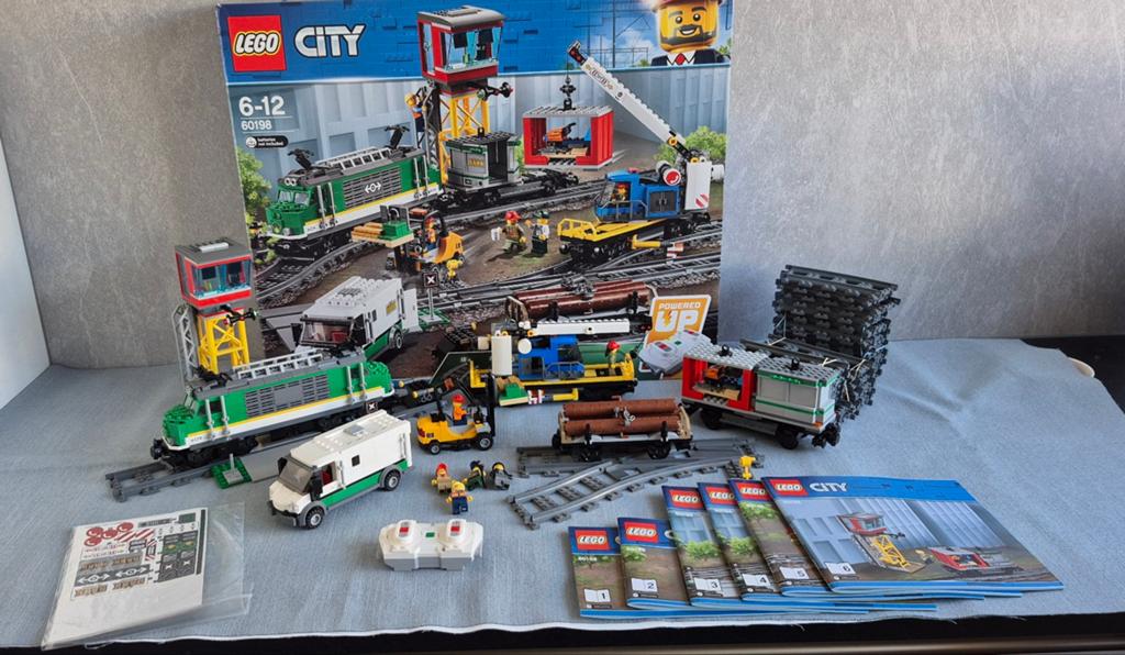 LEGO City Vrachttrein 60198 met Power Functions, Ophalen of Verzenden
