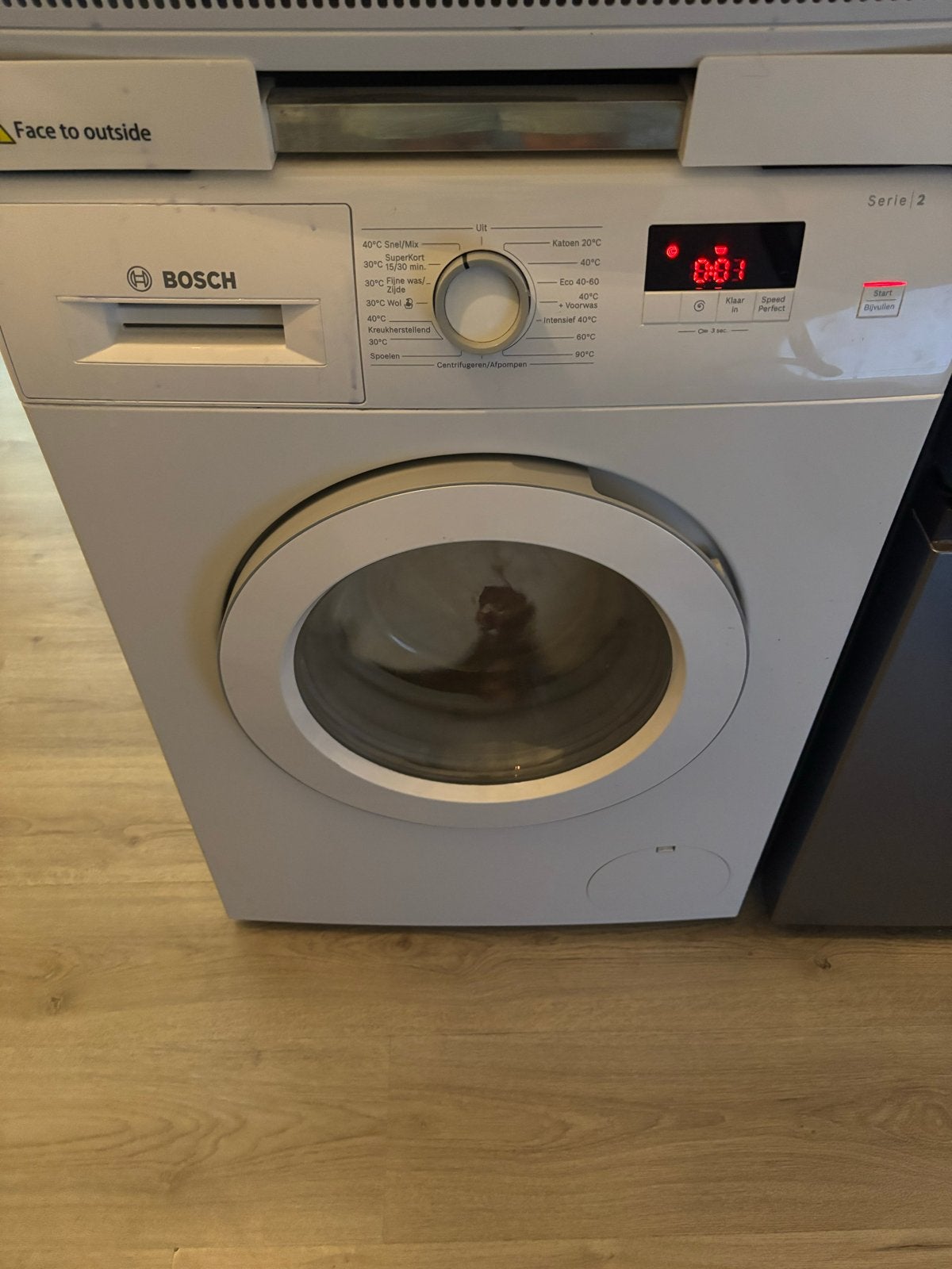 Bosch Waj28010nl Serie 2 Wasmachine, Witgoed en Apparatuur, Wasmachines, Ophalen, Gebruikt, Voorlader, Kort programma