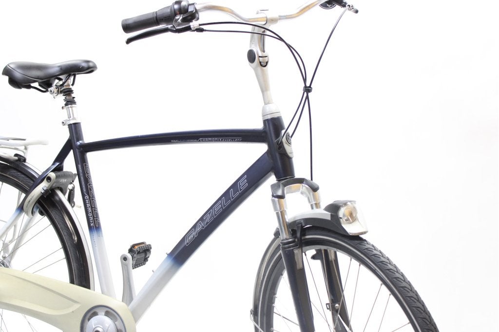 Gazelle Chamonix 57cm heren stadsfiets, Gebruikt, Gewoonfietsen, Industrieweg 23, 2712 LA Zoetermeer, 57 tot 61 cm