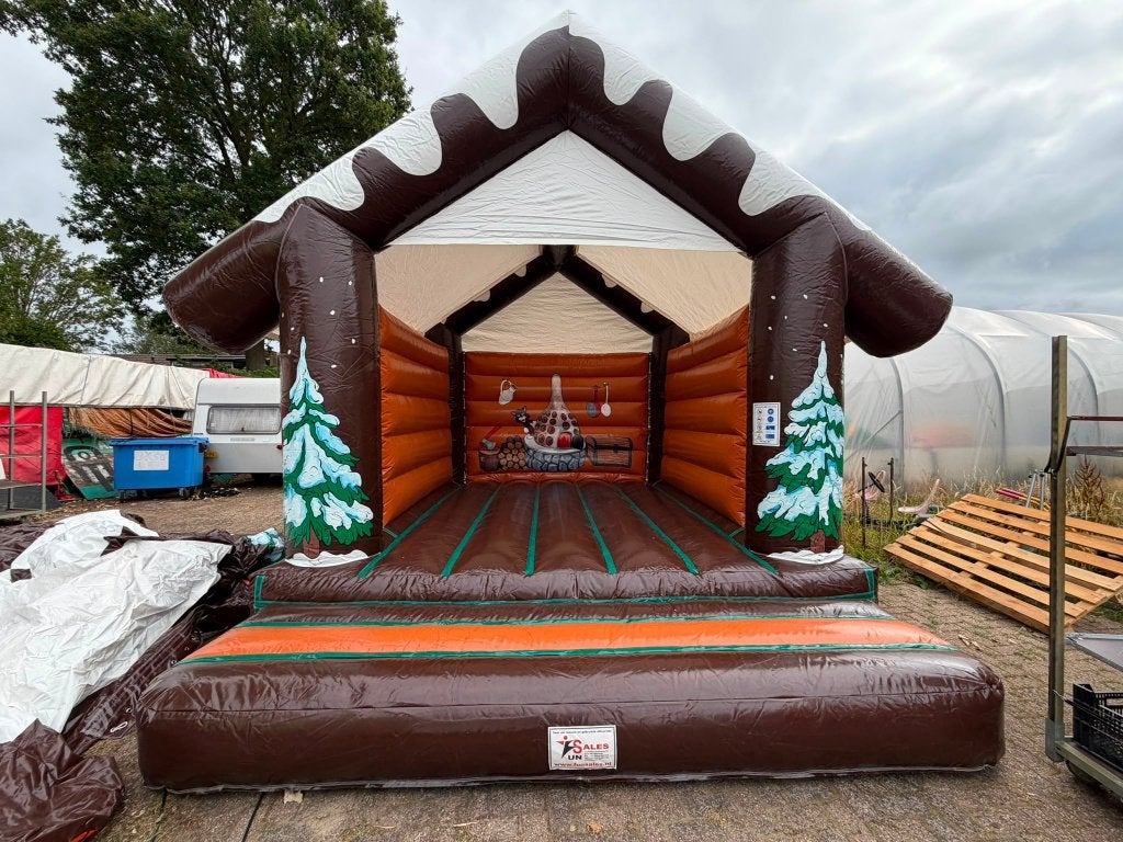 springkussen winter chalet te koop, Ophalen, Nieuw