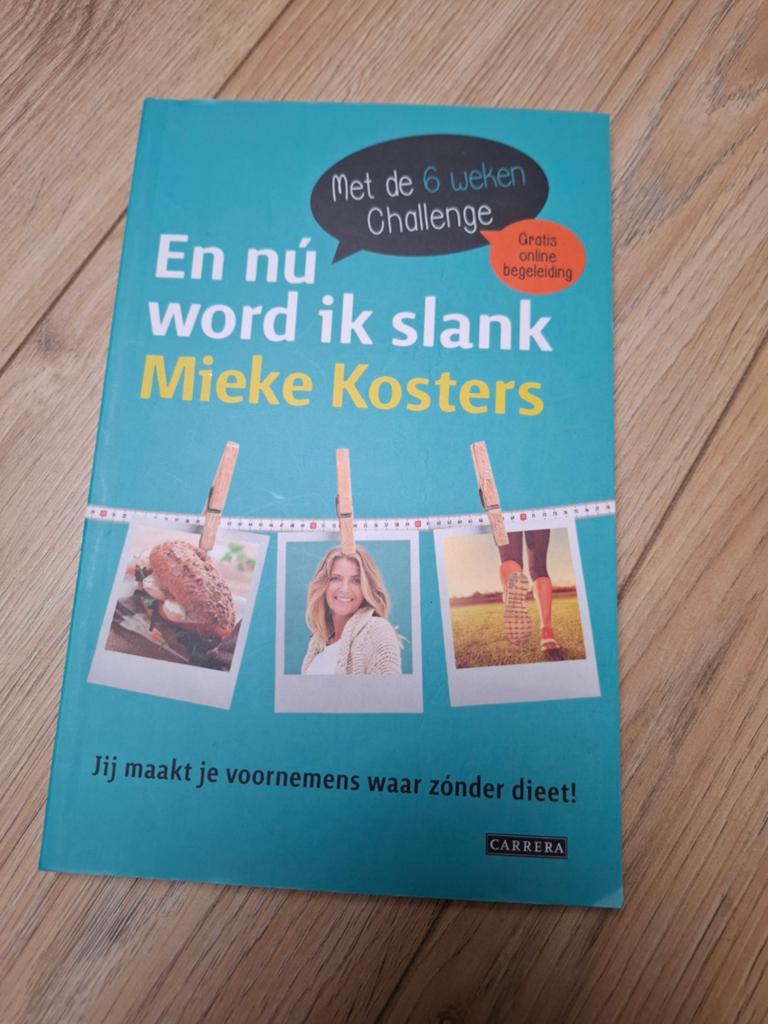 Mieke Kosters - En nú word ik slank, Ophalen of Verzenden, Zo goed als nieuw, Mieke Kosters