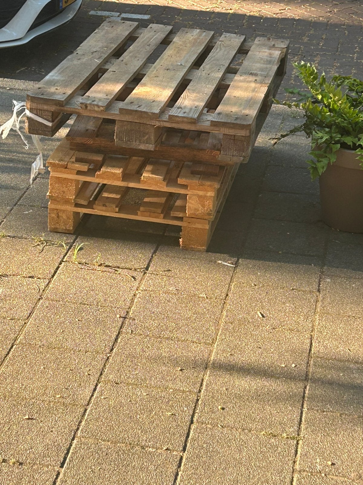 Gratis 3 pallets, Ophalen, Zo goed als nieuw, Pallet, Minder dan 200 cm