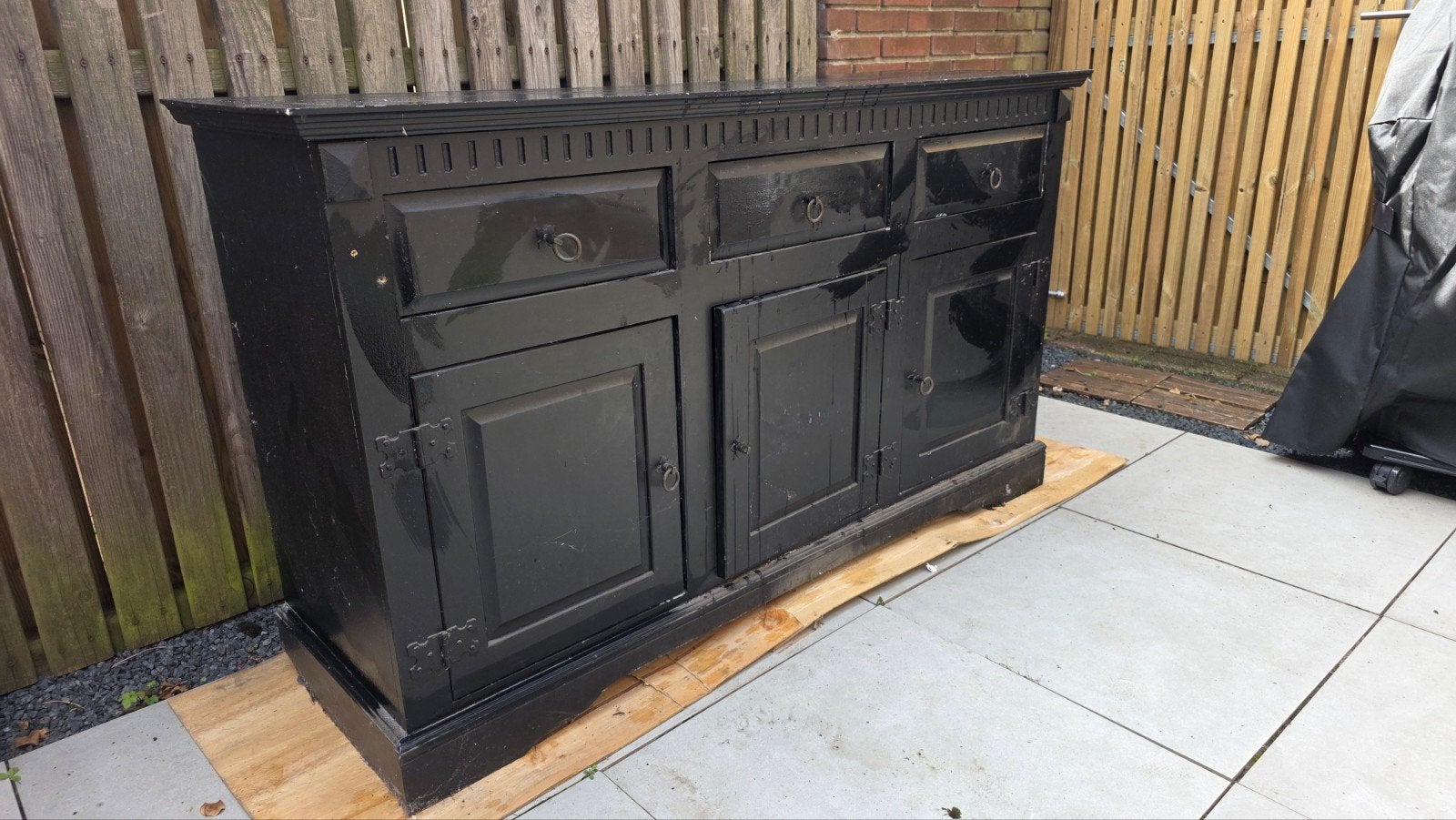 Dressoir (155x50x90 cm), Ophalen, Gebruikt, 100 tot 150 cm, Klassiek