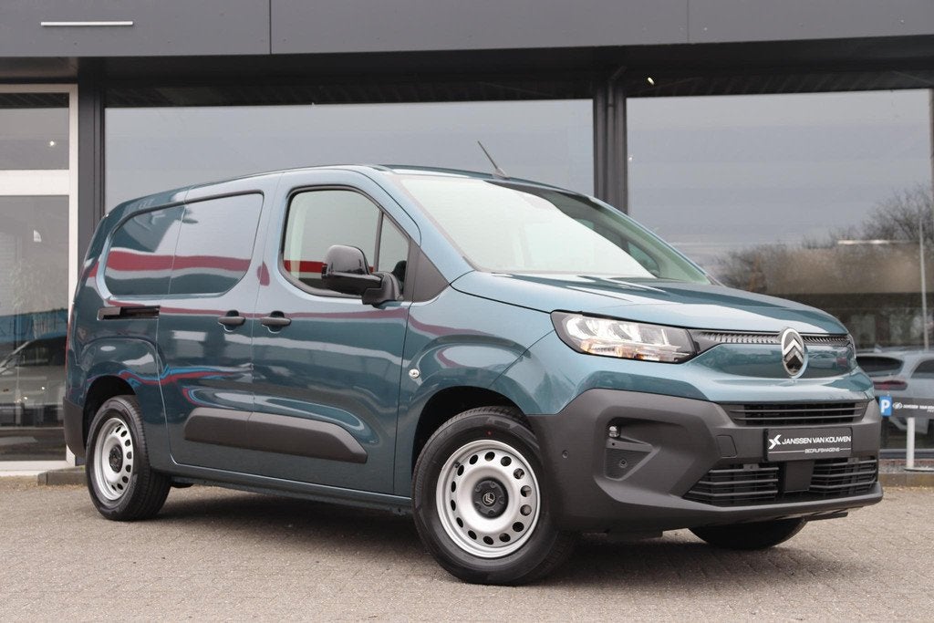 Citroen ë-Berlingo 136 L2 50 kWh 0% rente / 2+6 jaar garant, Auto's, Bestelauto's, 12 maanden, Blauw, Nieuw, 336 km