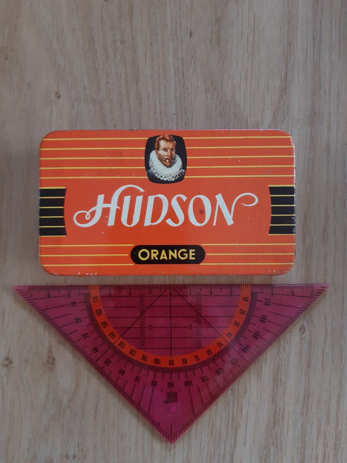 Vintage Hudson Sigarenfabrieken N.V. Roosendaal blikje, Ophalen of Verzenden, Gebruikt, Overige, Overige merken
