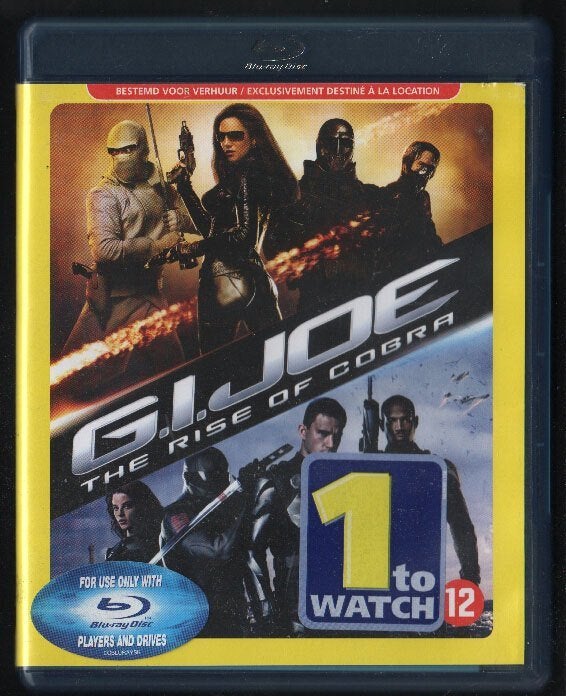 G.I. Joe the Rise of Cobra. Blu-ray. LEES!, Spaans, Film, Spaans, Actie