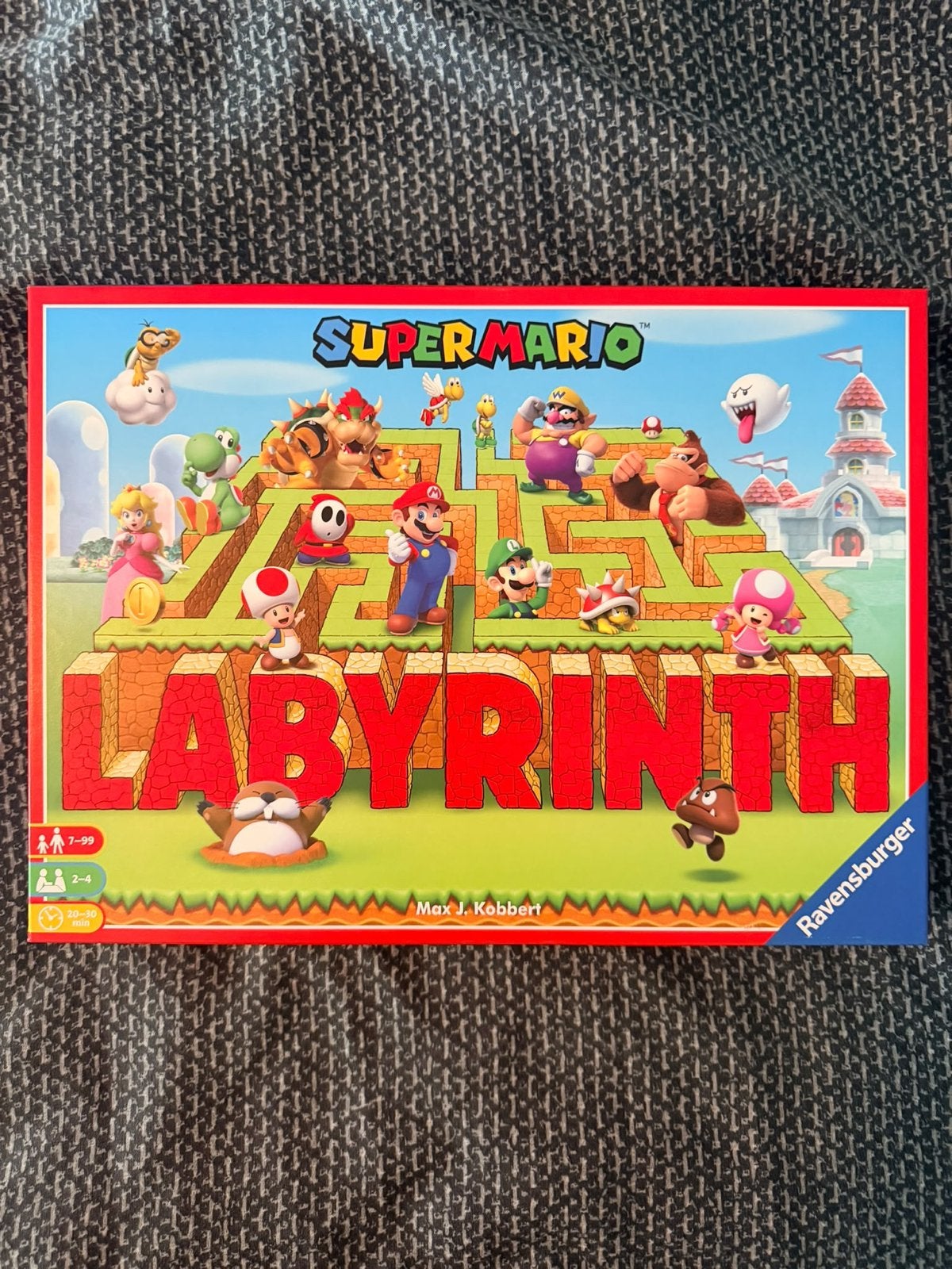 Super Mario Labyrinth Bordspel - Nieuw en Ongeopend, Een of twee spelers, Ophalen of Verzenden, Nieuw