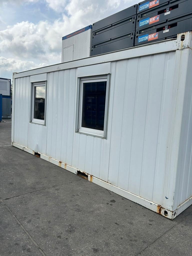 20ft kantoor unit, Ophalen