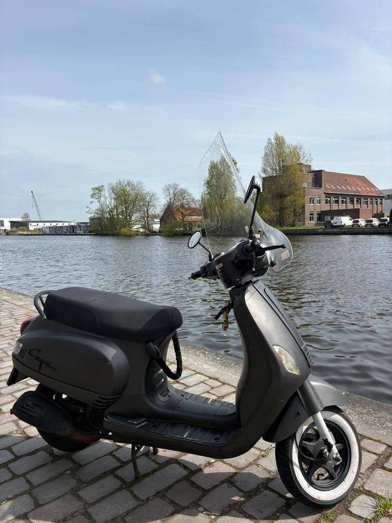 Stijlvolle Capri Santini scooter uit 2018 compleet, Ophalen, Benzine, Overige merken