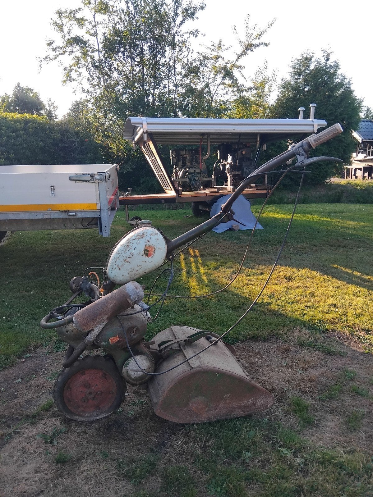 Agria ( Baby) mini freesmachine!, Ophalen, Zo goed als nieuw