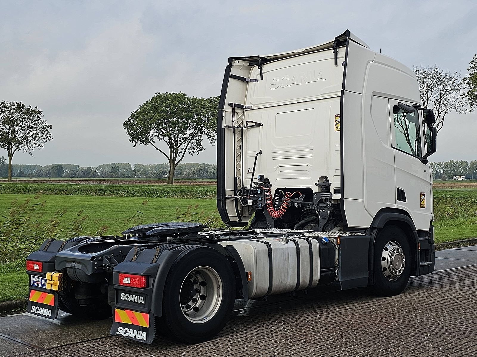 SCANIA R410, Automaat, Euro 6, Scania, Wit