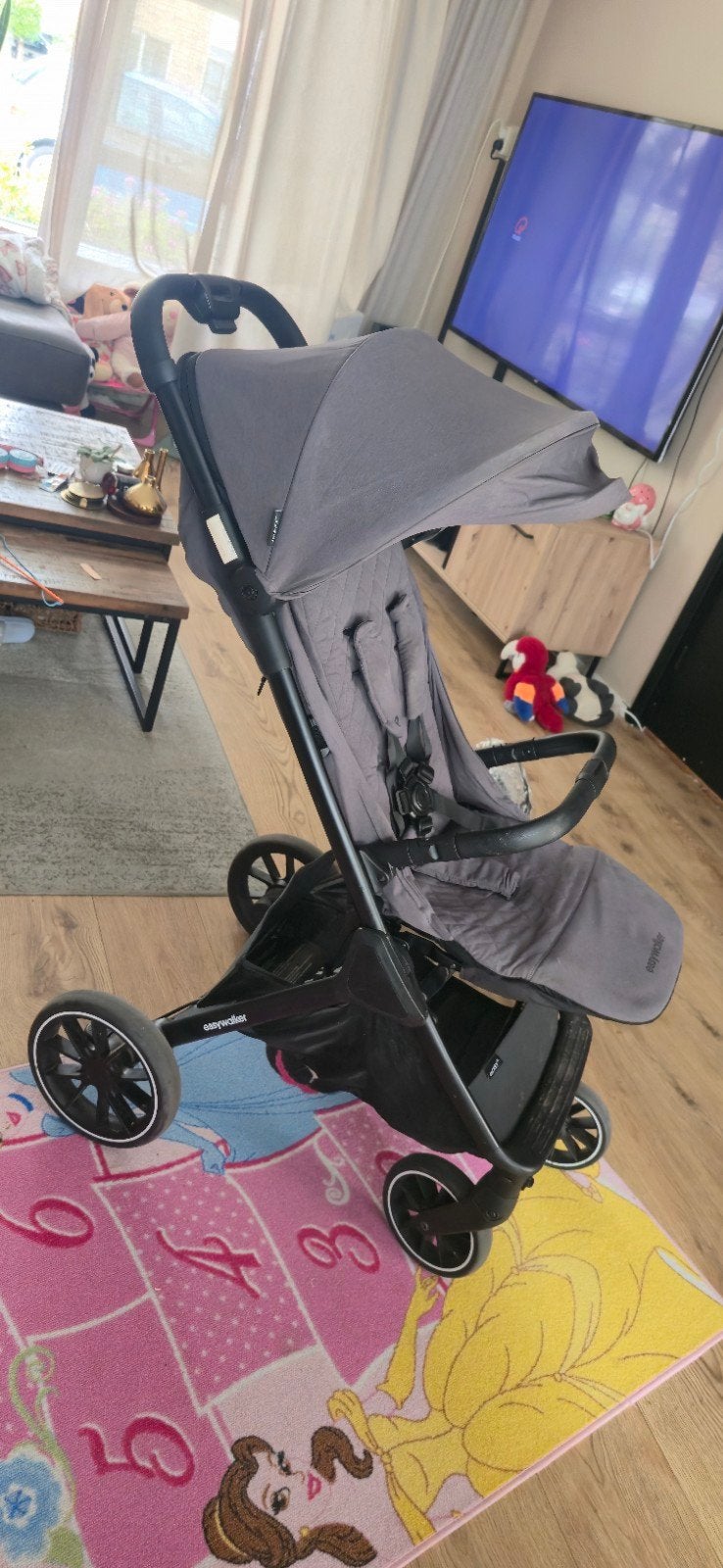 Easywalker jackey xl.   Compacte en Lichtgewicht Buggy, Verstelbare duwstang, Zo goed als nieuw, Ophalen, Kinderwagen