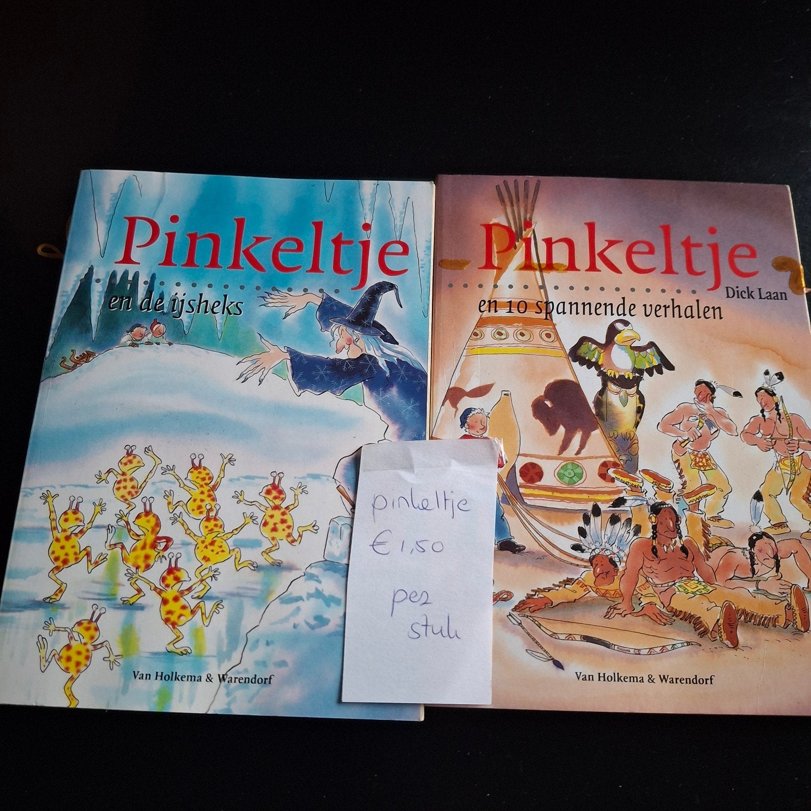 pinkeltje (2 stuks), Ophalen