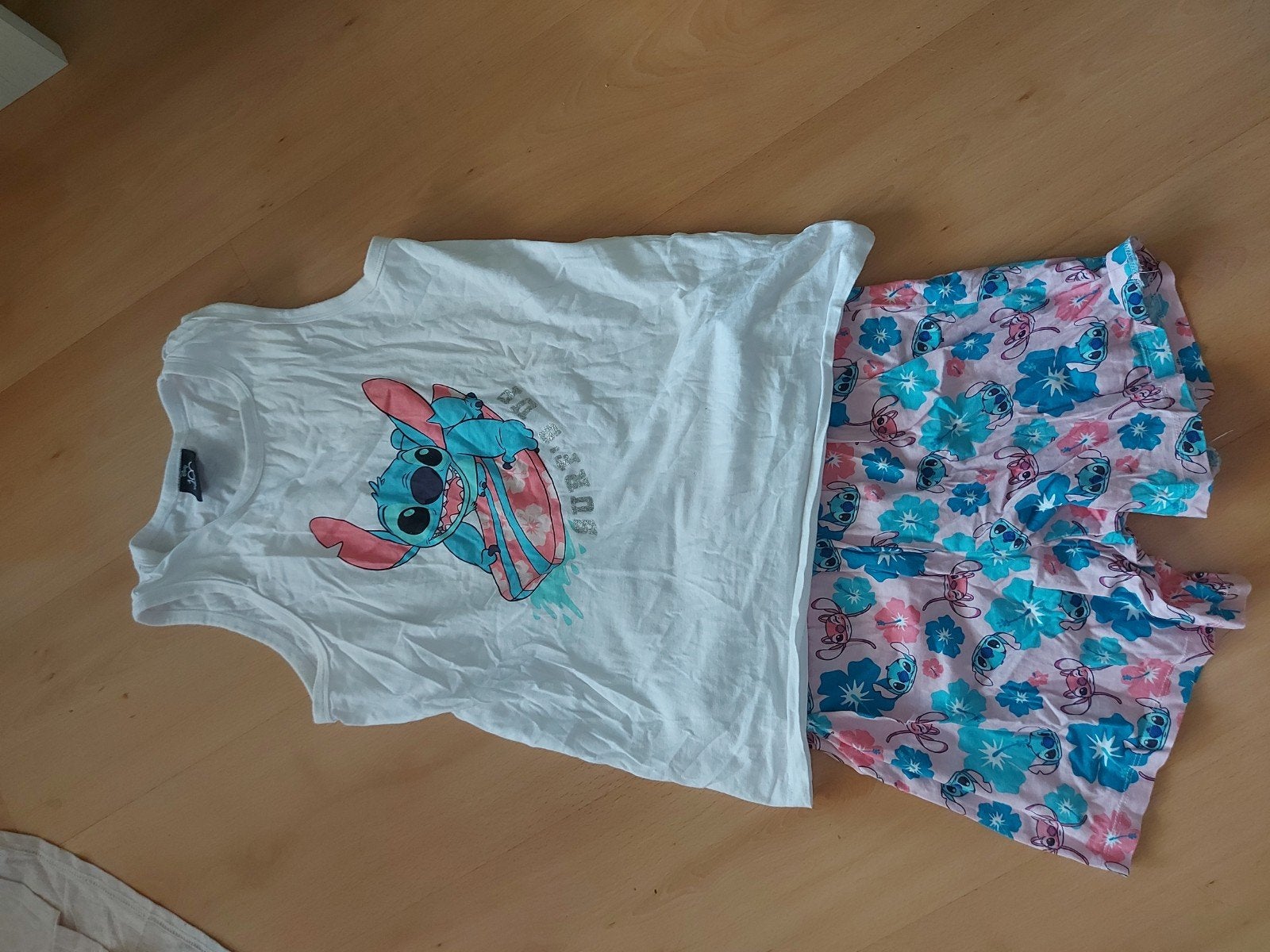 Stitch pyjama's maat 170 tm xs, Nacht- of Onderkleding, Meisje, Ophalen of Verzenden, Zo goed als nieuw