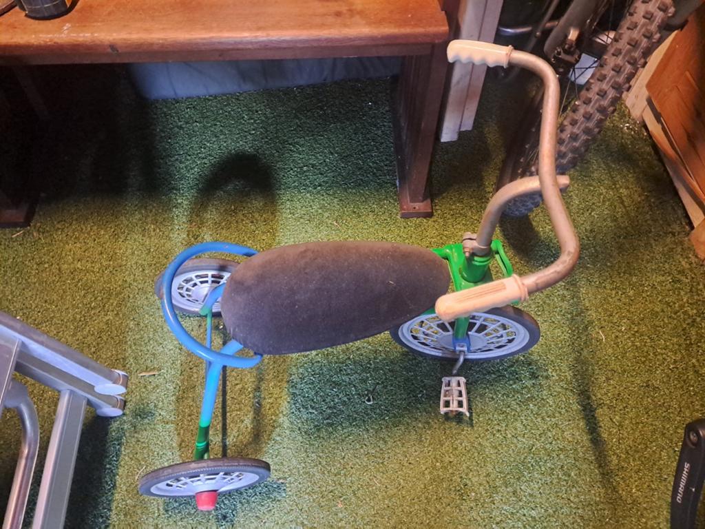 Vintage kinder fiets, loopwagen., Ophalen of Verzenden, Gebruikt, Loopfiets