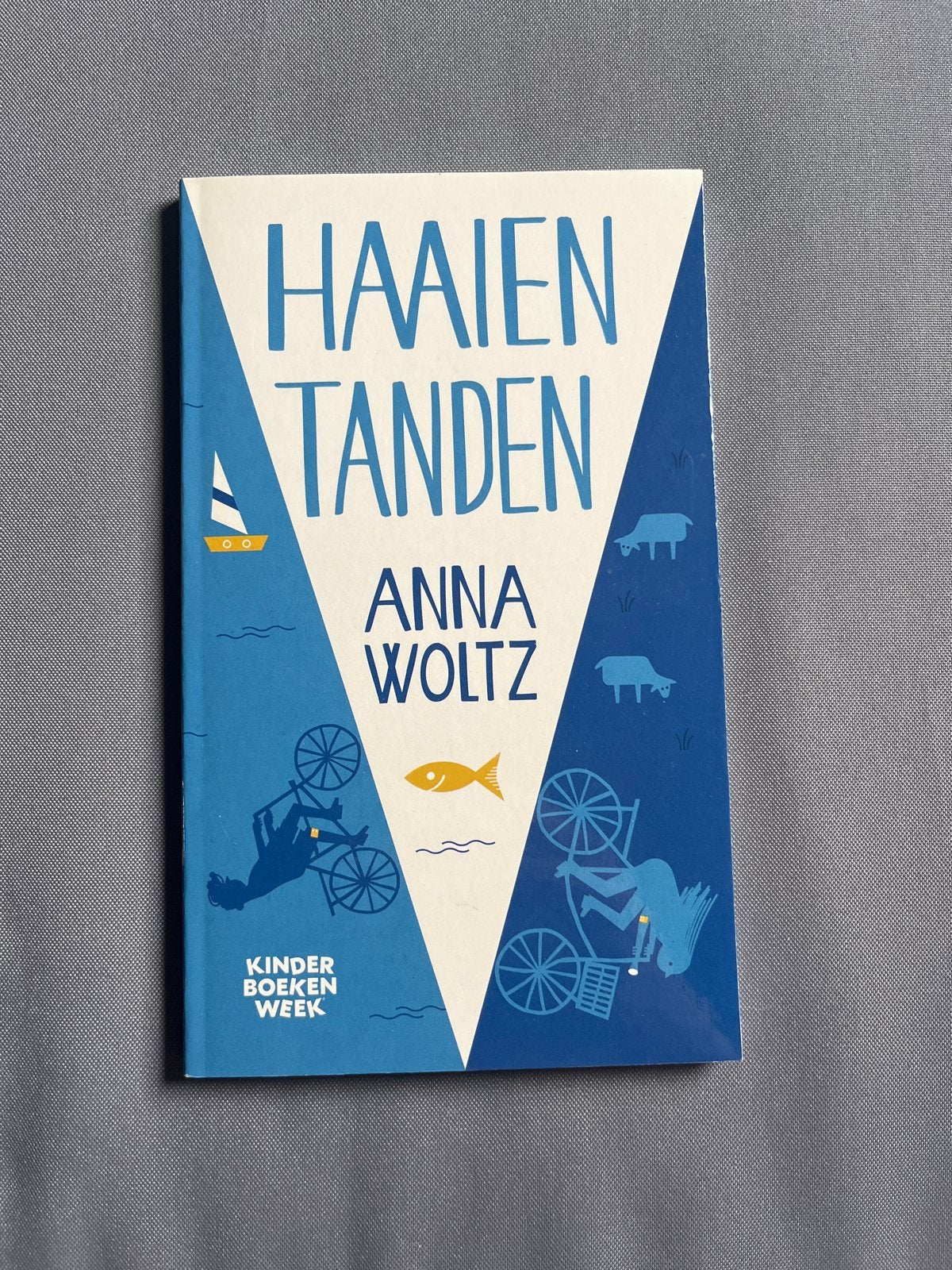 Haaietanden - Anna Woltz (Kinderboekenweek), Ophalen of Verzenden, Zo goed als nieuw, Fictie