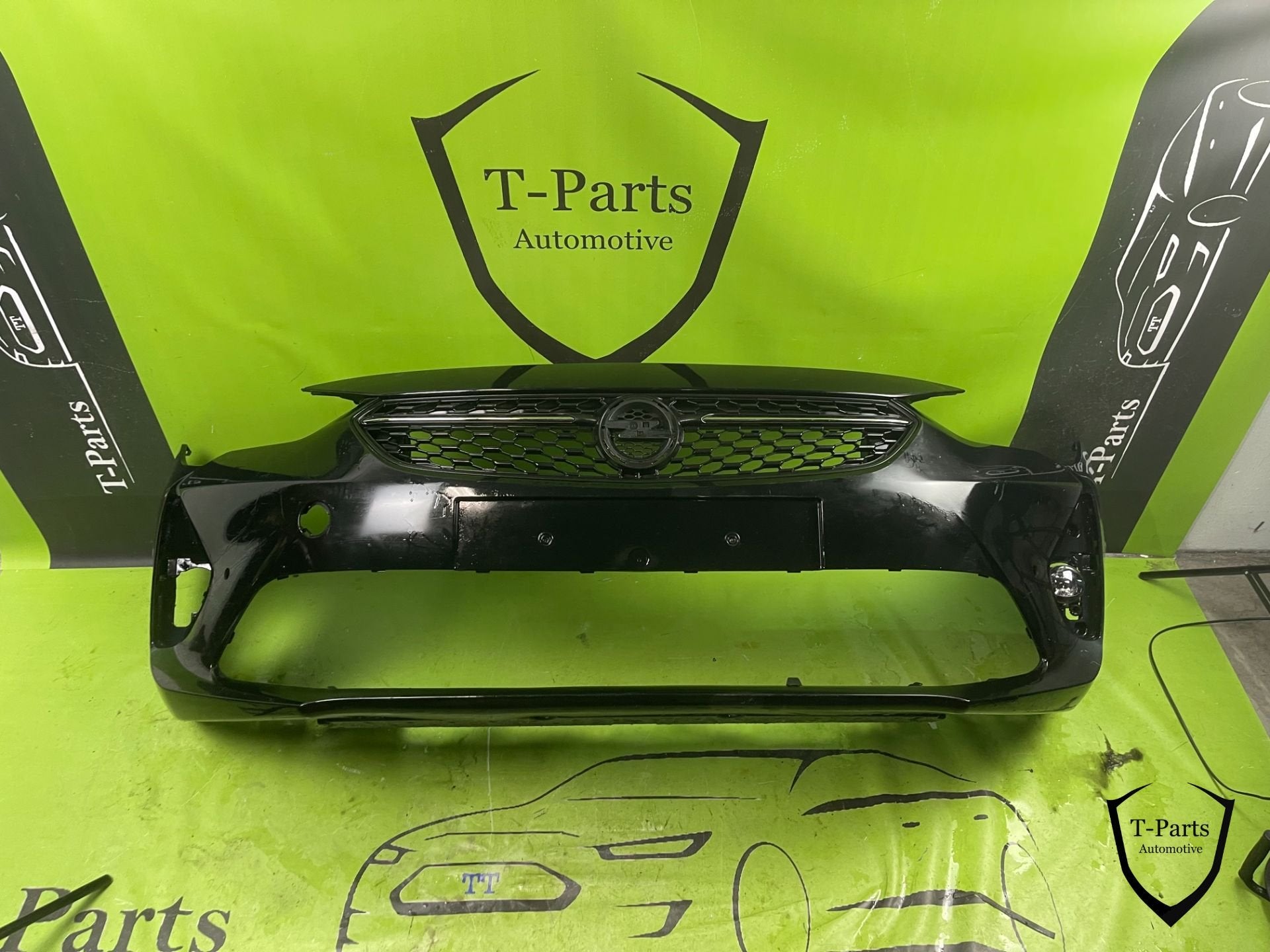 opel corsa f GS line voorbumepr 6x PDC bumper grille rooster, Info@fabrikant.eu, Opel, Ophalen of Verzenden, Bumper