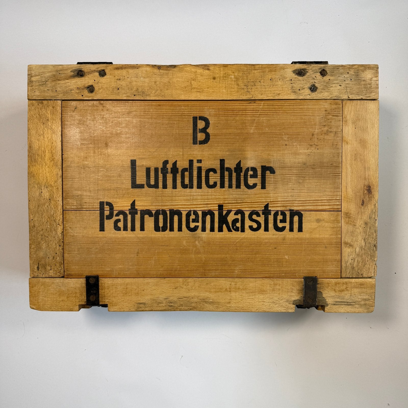 Duitse luftdichter patronenkasten B 1944 wo2, Ophalen of Verzenden, Landmacht, Duitsland