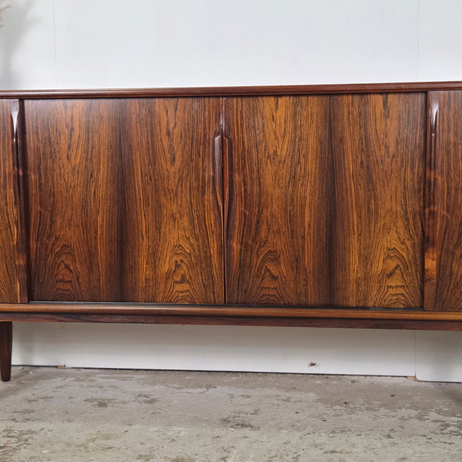 Gunni Omann, Axel Christensen (ACO Møbler) vintage sideboard, Ophalen, Gebruikt, Met lade(s), ACO Møbler