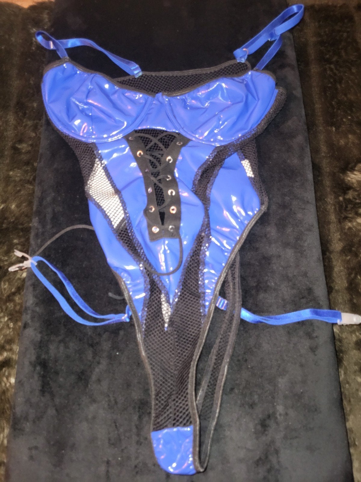 Blauwe Body, Ophalen of Verzenden, Blauw, Body of Korset