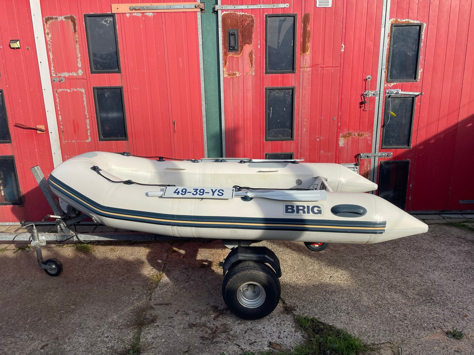 BRIG F330 Rubberboot RIB, Gebruikt, Brig, Peddels, Ophalen