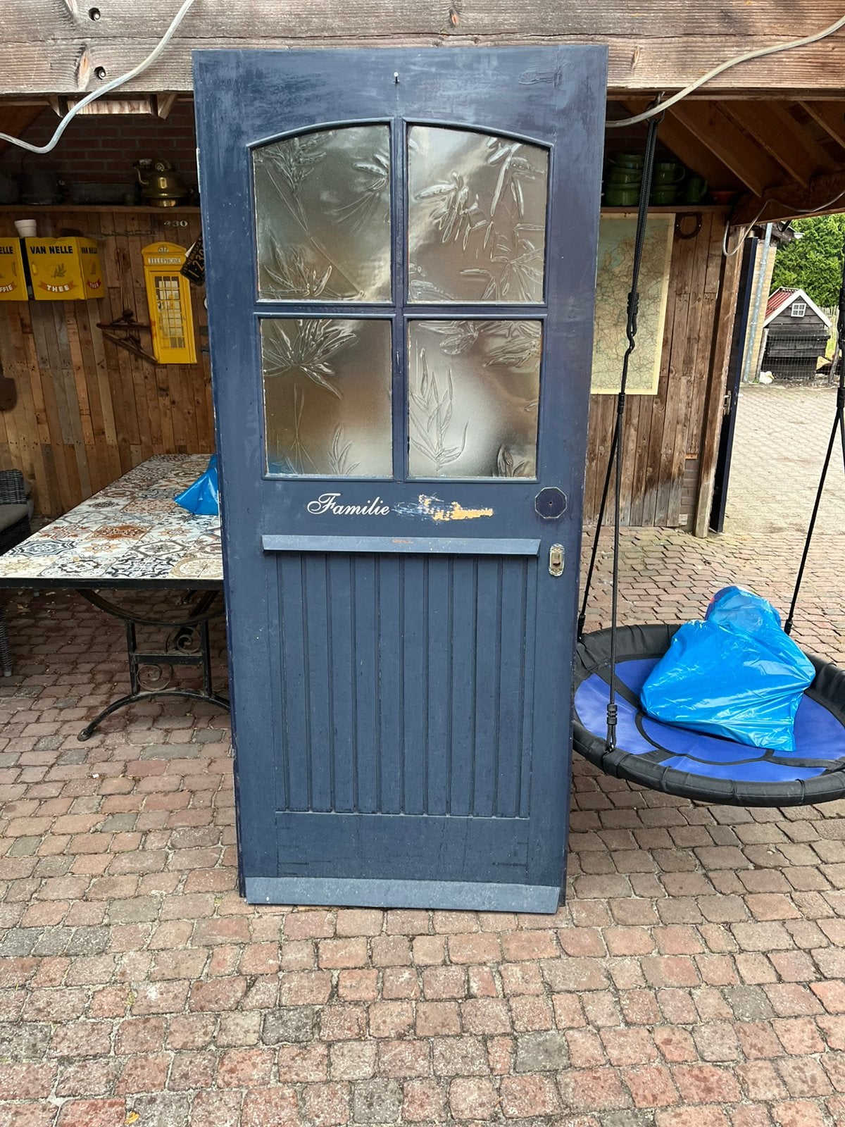 Voordeur 88,5x206,5, Ophalen, Gebruikt, 80 tot 100 cm, Buitendeur