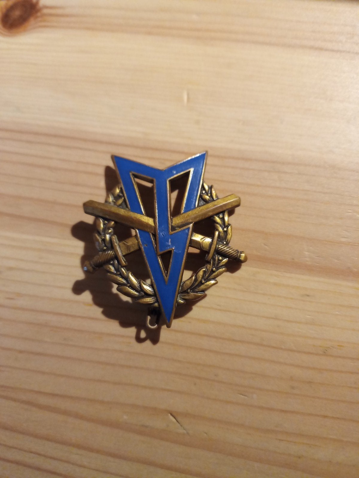 Militair embleem / badge - Landmacht, Ophalen of Verzenden, Landmacht, Overige gebieden, Embleem of Badge