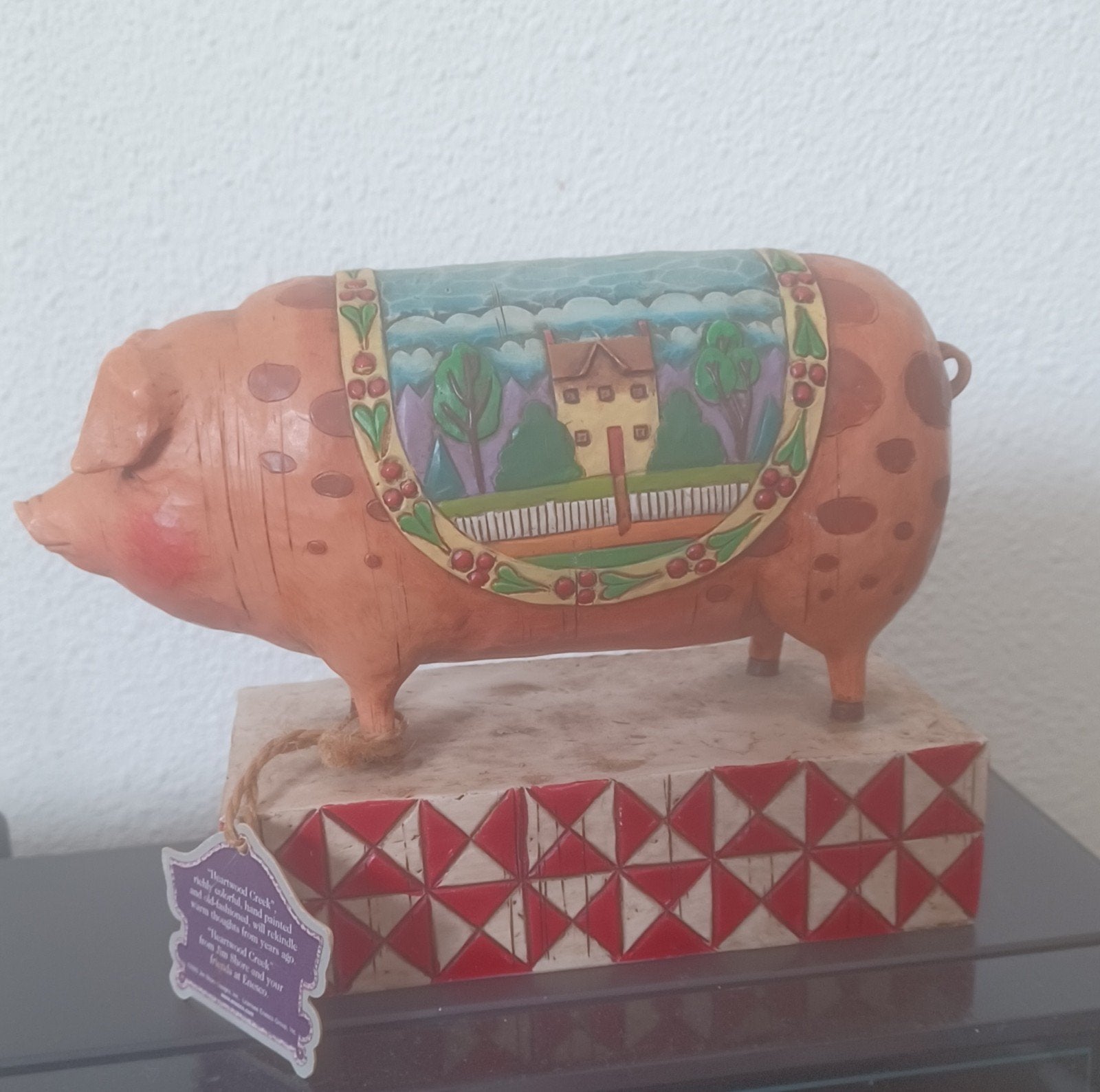 Enesco Heartwood Creek Jim Shore beeldje country heritage, Ophalen of Verzenden, Zo goed als nieuw, Dier