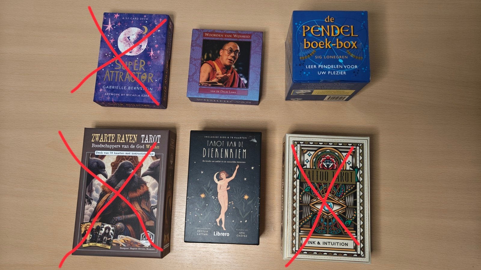 Diverse orakel en tarotdecks, Ophalen of Verzenden, Tarot of Kaarten leggen, Overige typen