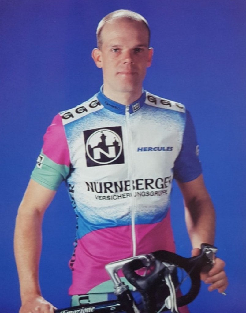 Wielershirt NURNBERGER – MARTIN v STEEN – 1997 + naam, Sport en Fitness, Ophalen of Verzenden, Overige typen