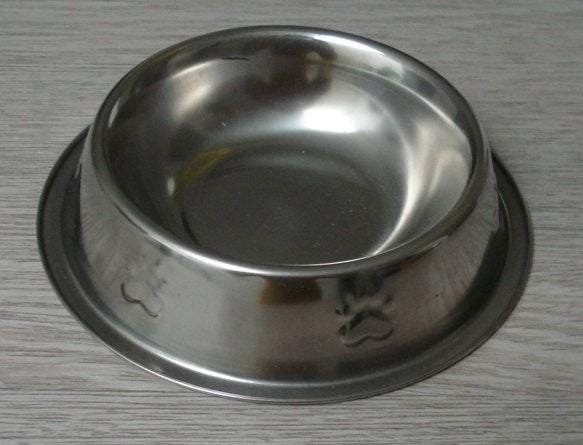 Metalen voerbak of waterbak voor kleine hond kat of konijn, Dieren en Toebehoren, Ophalen of Verzenden, Nieuw