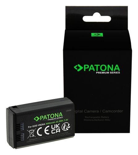 Premium Battery Godox VB26 V1 Flash head Samsung cells, Nieuw