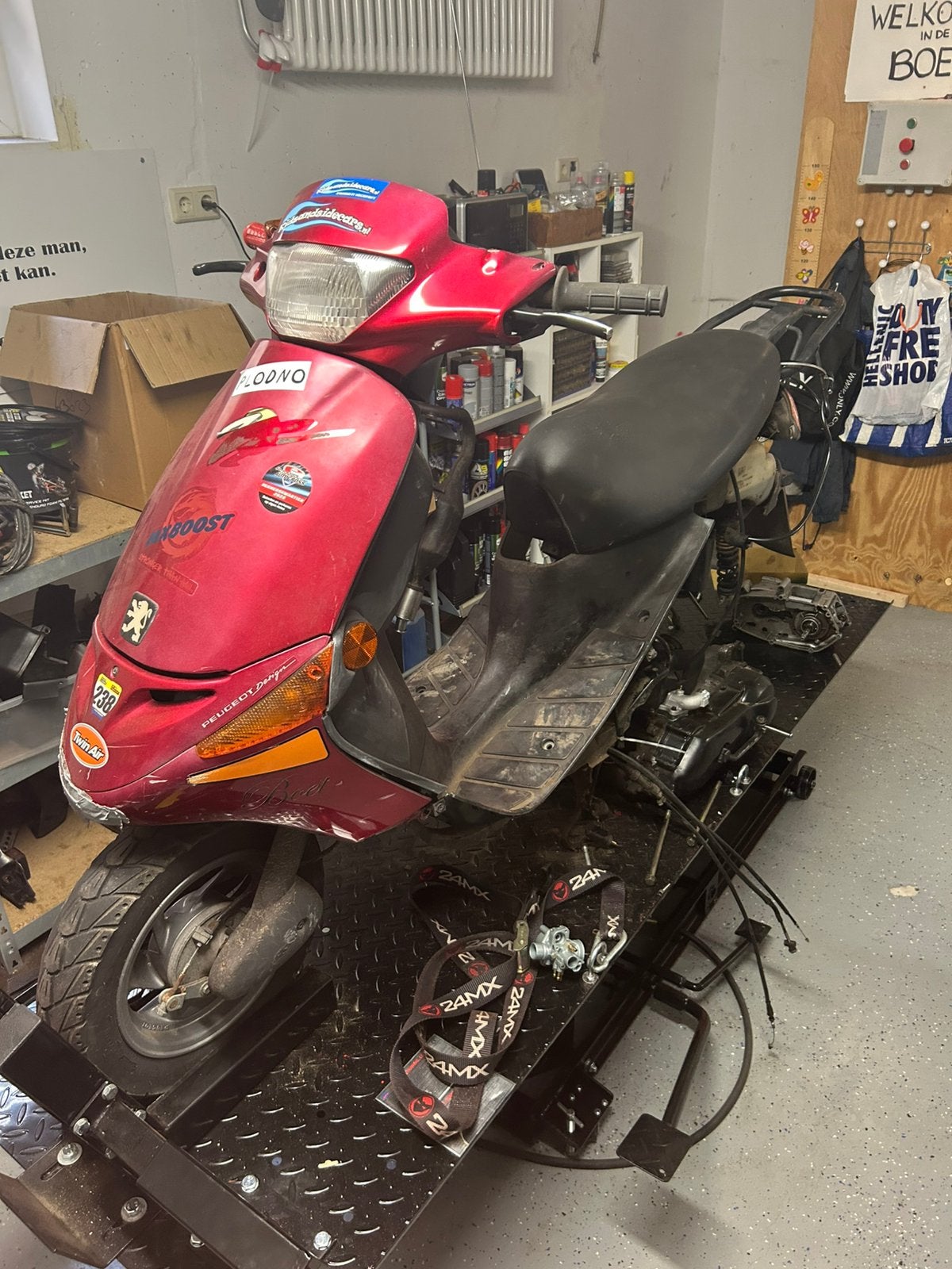 Peugeot zenith 70cc project, Ophalen, Gebruikt