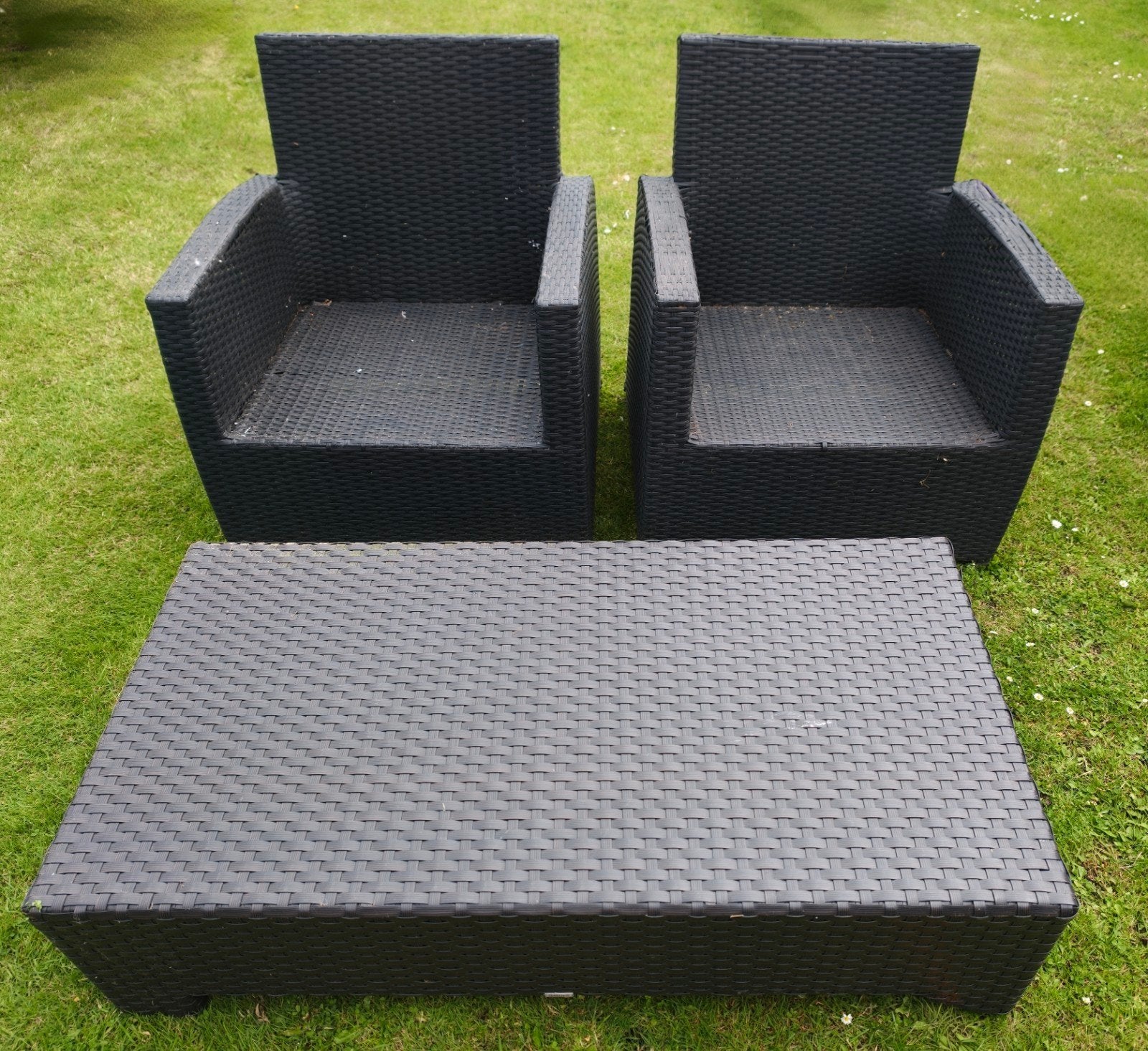 Loungeset Jonassen Collection Pure Collection, 2 zitplaatsen, Gebruikt, Bijzettafel, Ophalen of Verzenden