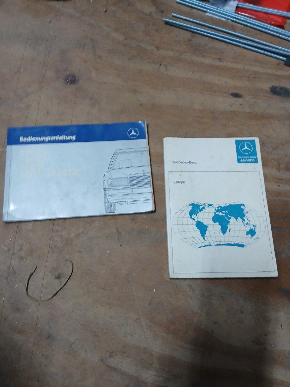 mercedes instructie boekje w124, Auto diversen, Handleidingen en Instructieboekjes, Ophalen of Verzenden