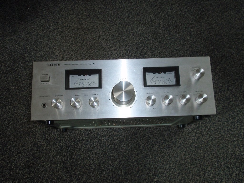 sony versterker TA-F4A, Ophalen of Verzenden, Gebruikt, Sony