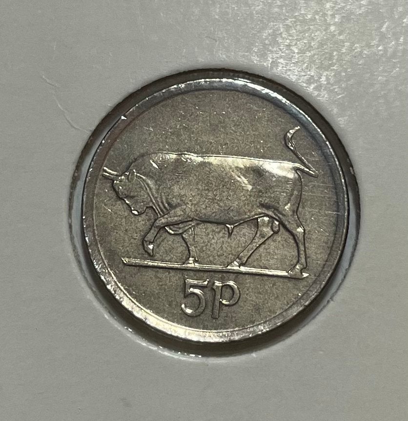 5 pence Ierland 1996, Ophalen of Verzenden, Overige landen