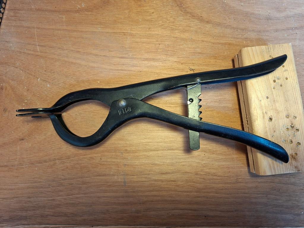 Vorkspreider, vorkuitzetter bandenmontage-gereedschap Eldi, Ophalen of Verzenden, Gebruikt