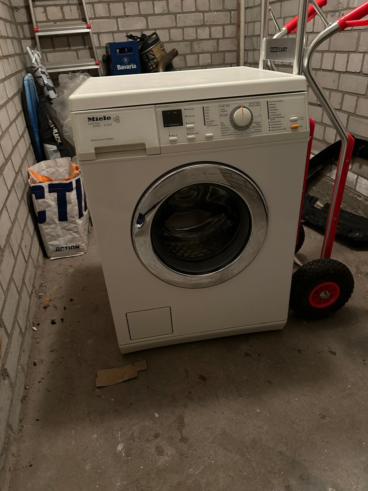 Miele SoftCare System W 2521 Wasmachine, Ophalen, Gebruikt, Voorlader, Wolwasprogramma