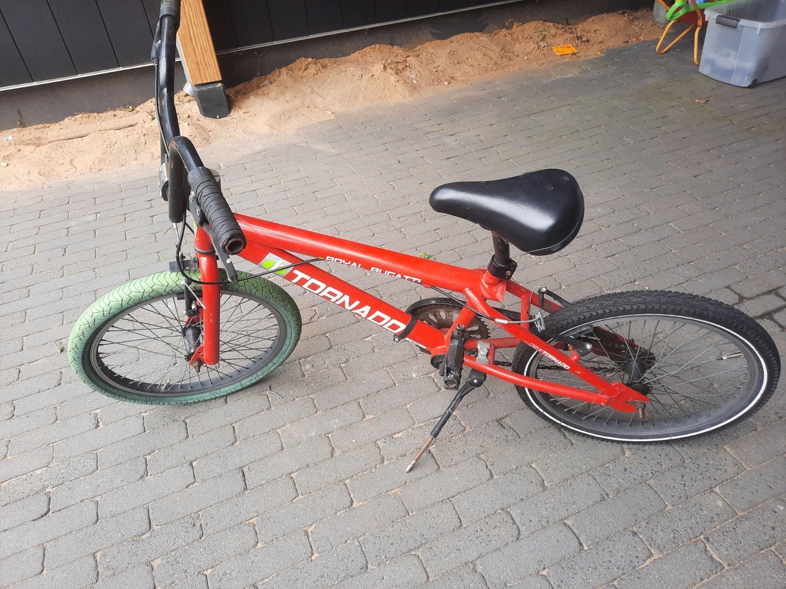 Jongensfiets 20 inch royal bugatti tornado rood, Ophalen, Gebruikt, 20 tot 24 inch