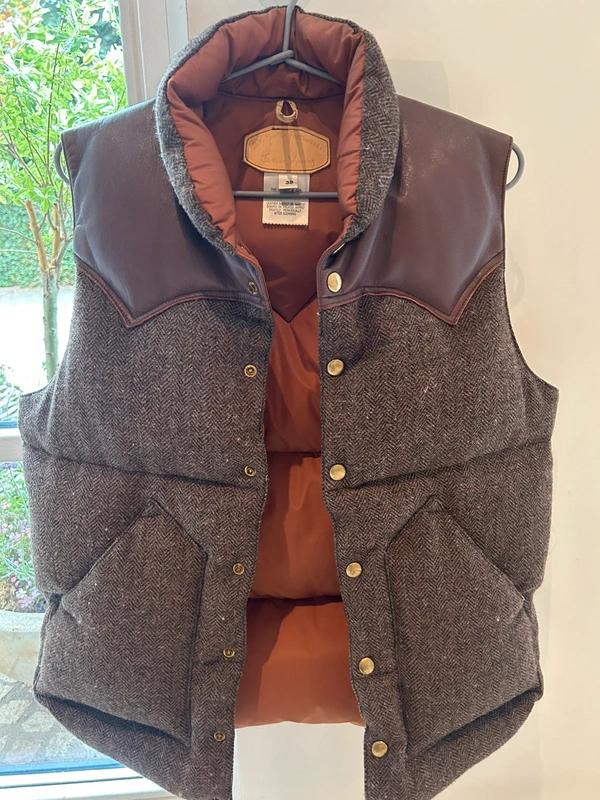 Rocky Mountain Featherbed bodywarmer, Kleding | Heren, Bodywarmers, Bruin, Ophalen of Verzenden, Zo goed als nieuw, Rocky Mountain Featherbed