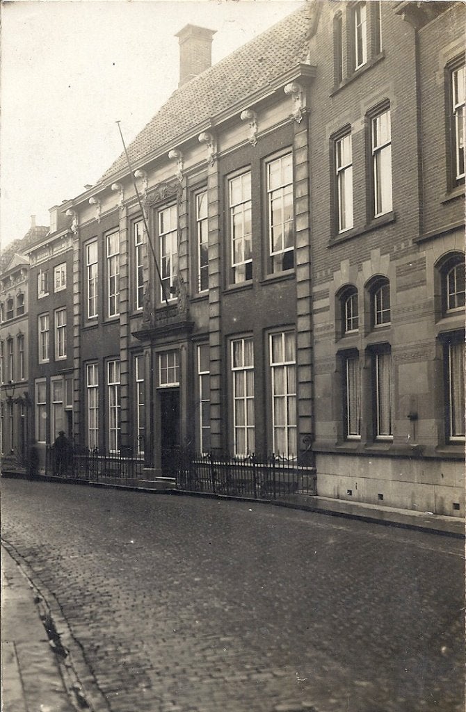 Oude Fotokaart Middelburg Gortstraat 1928, Verzenden, 1920 tot 1940, Gelopen, Zeeland