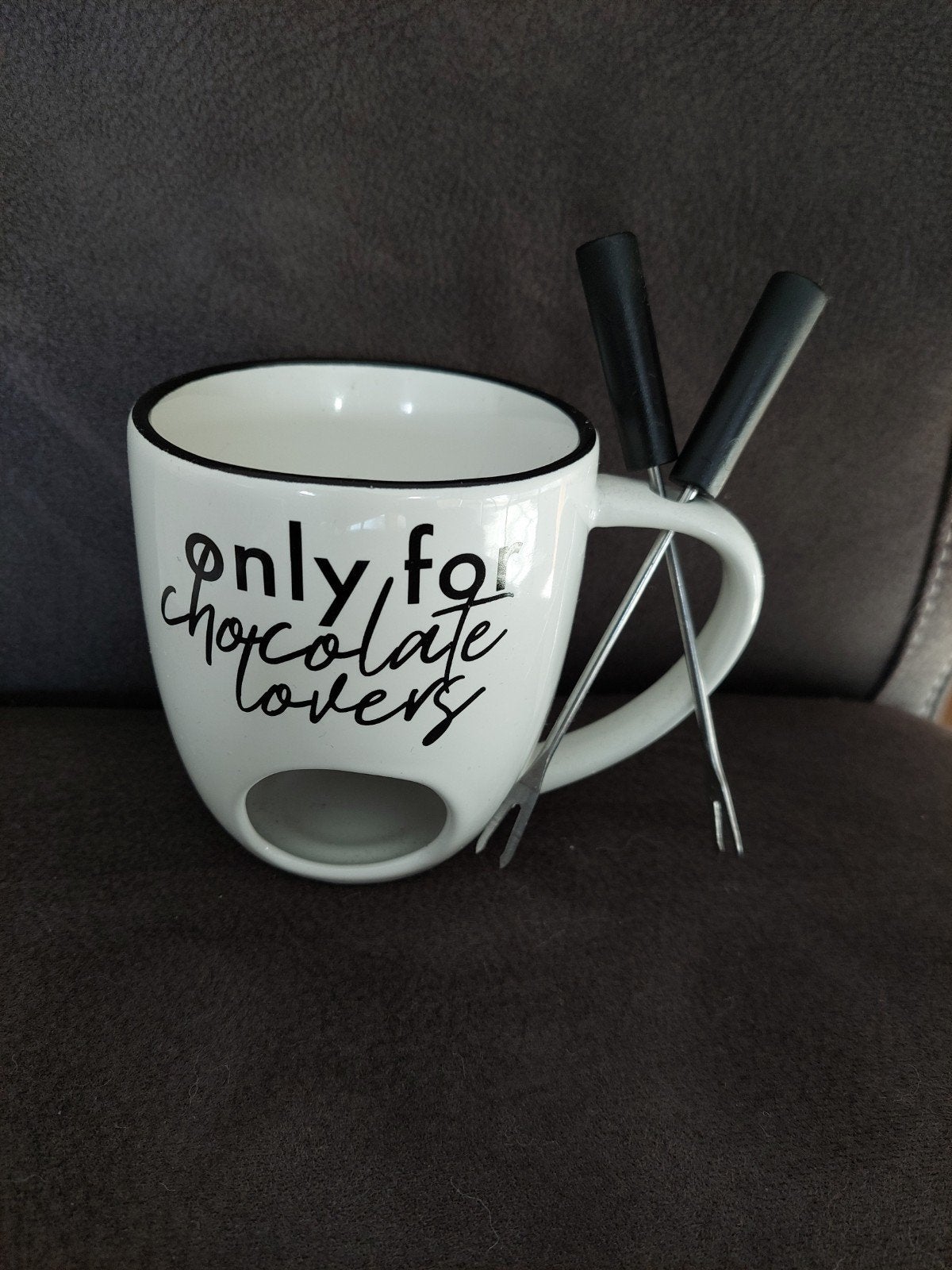 Nieuwe chocolade fondueset, Ophalen of Verzenden, Nieuw, Waxinelicht, Fondueset