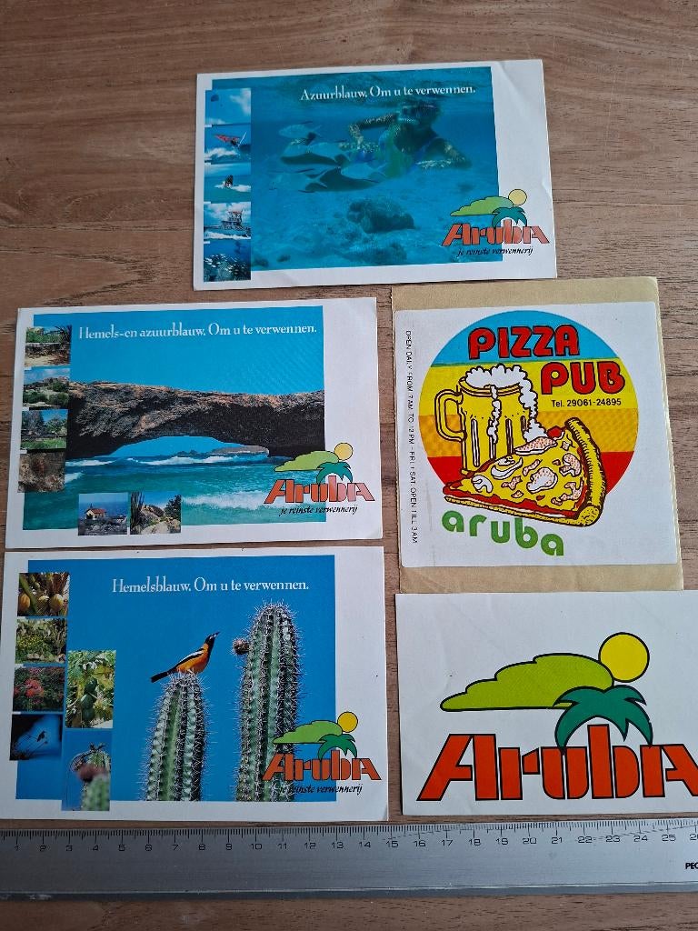 Stickers Aruba, Verzamelen, Verzenden, Zo goed als nieuw, Overige typen