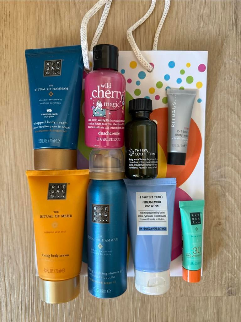 Travelsize Rituals, Comfort Zone & Bath and Body Works, Sieraden, Tassen en Uiterlijk, Uiterlijk | Lichaamsverzorging, Ophalen of Verzenden