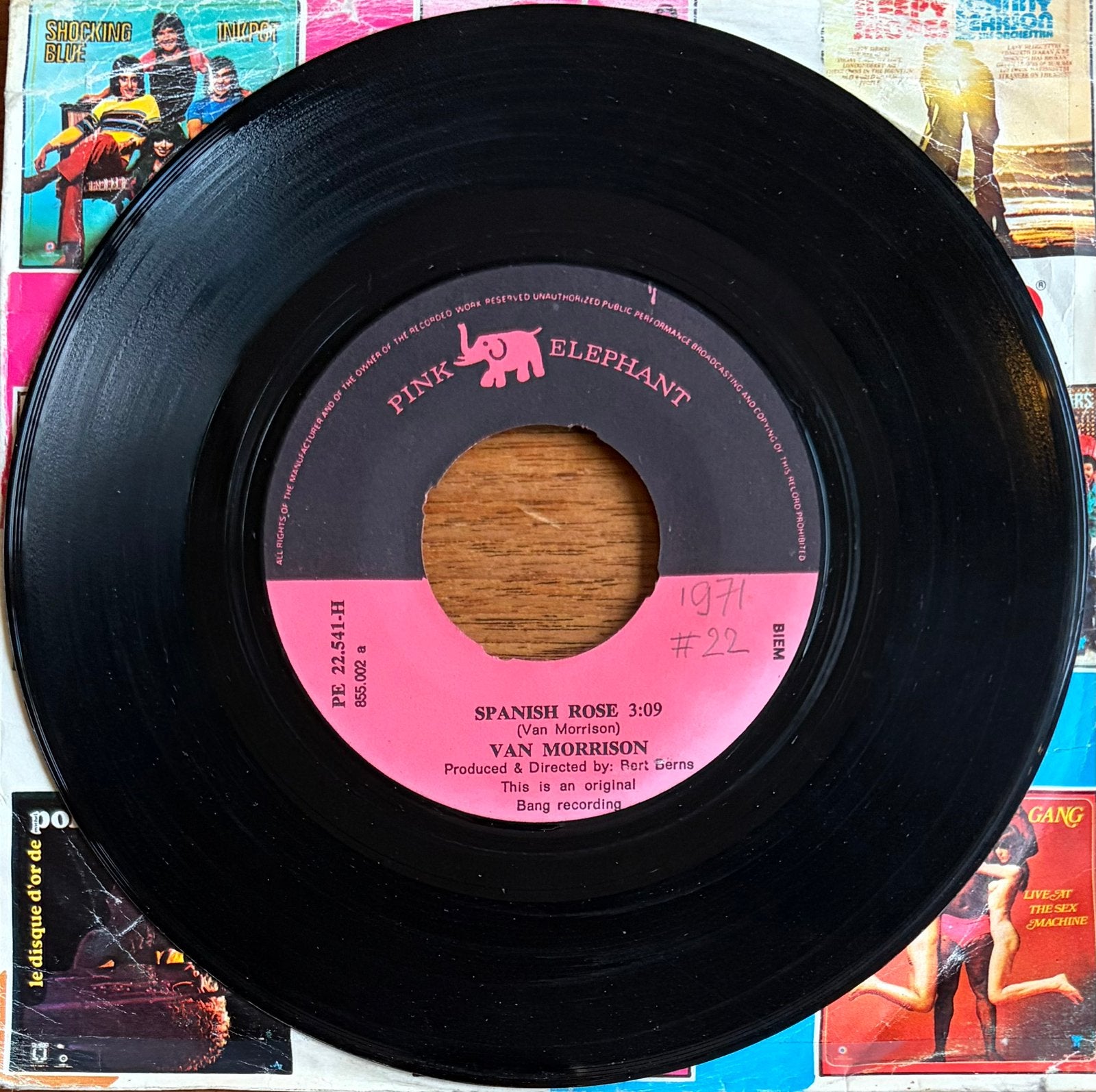 Single Van Morrison - Spanish Rose (1971), Ophalen of Verzenden, 7 inch, Pop