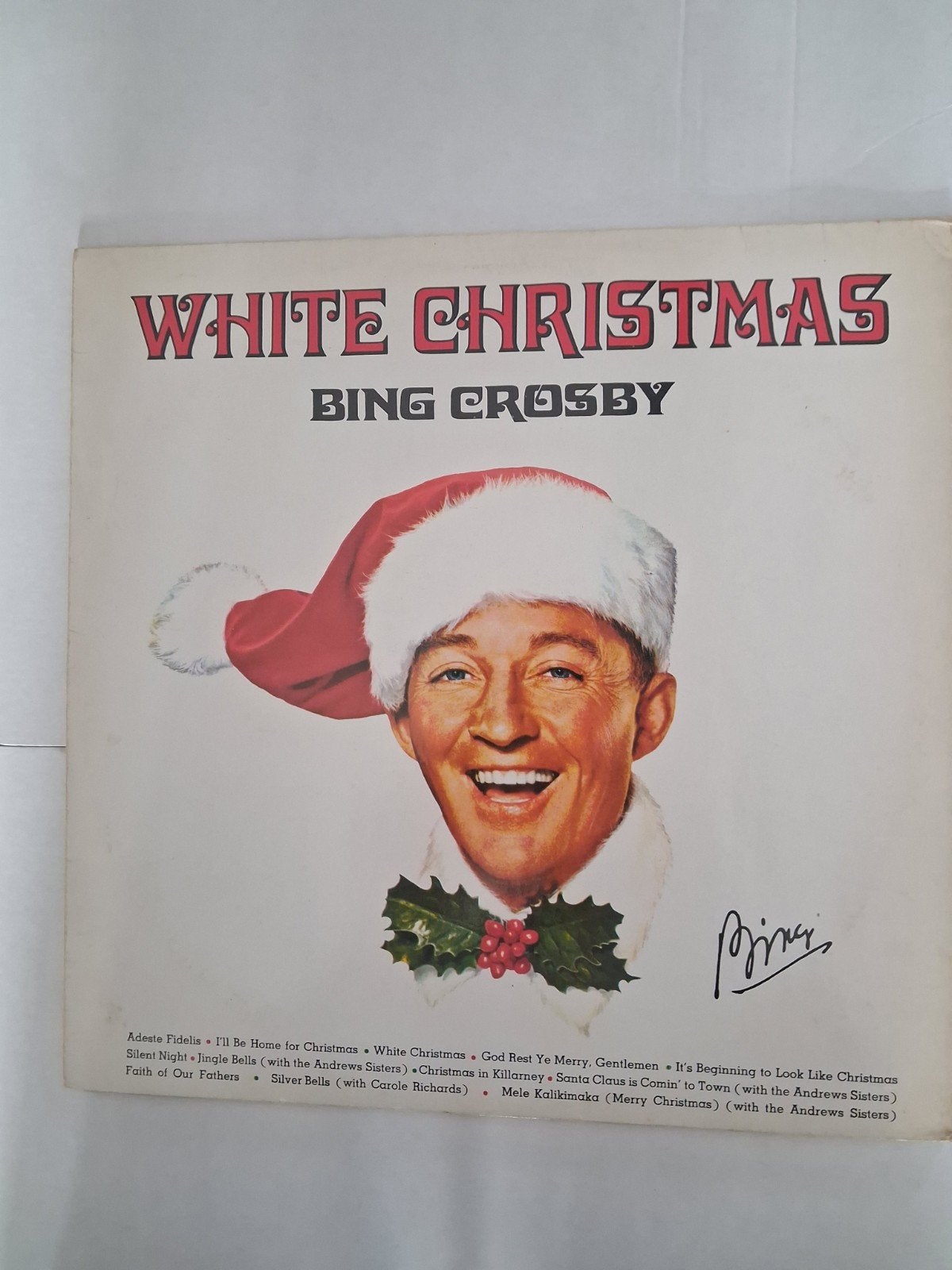 Bing Crosby - White Christmas LP (Pop, Kerst), Cd's en Dvd's, LP, Gebruikt, Pop, Ophalen of Verzenden