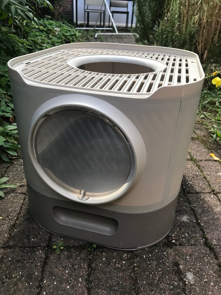 kattenbak, Ophalen, Zo goed als nieuw
